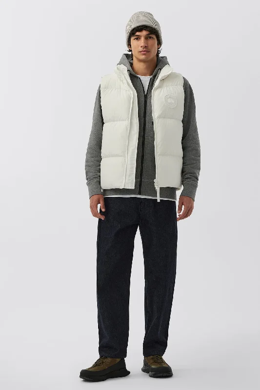 Lawrence Puffer Vest White Disc