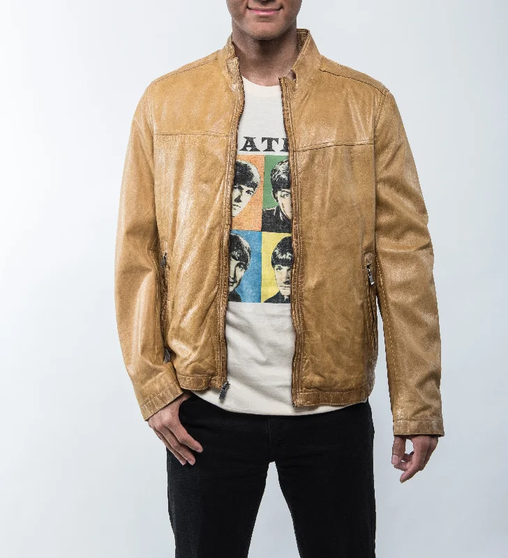 Flash sale: Men’s clothing essentials at irresistible prices! Lucio Yellow Leather Jacket Flash sale: Men’s clothing essentials at irresistible prices! Lucio Yellow Leather Jacket