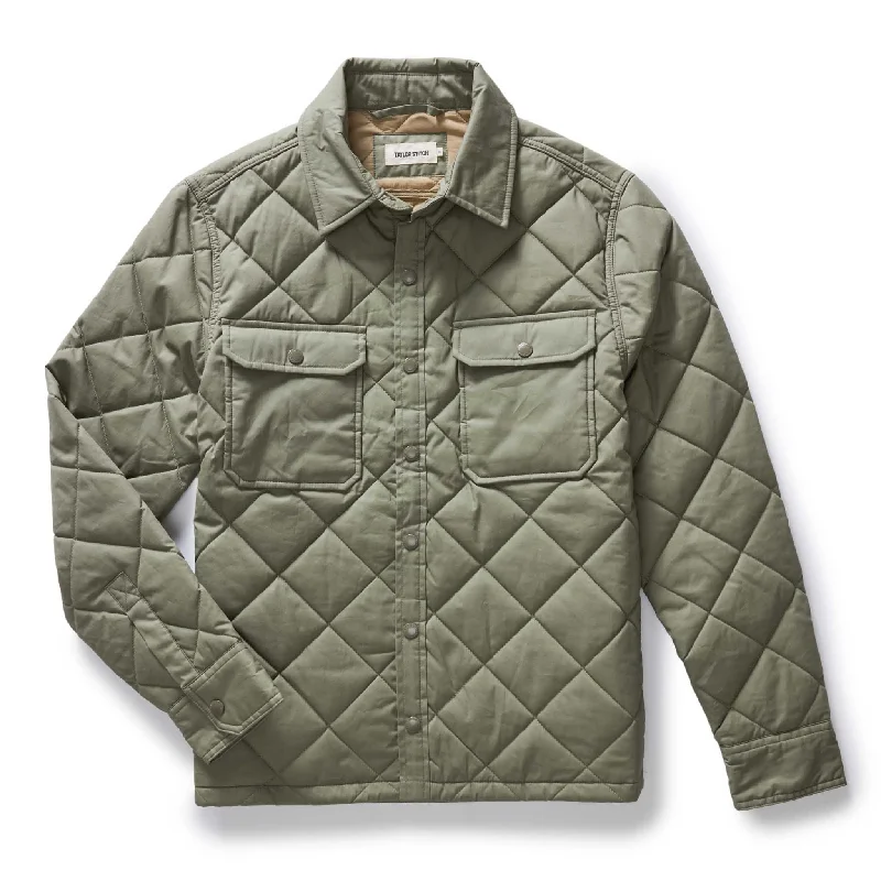 Shop clothing essentials at a fraction of the price – The Miller Shirt Jacket in Smoked Olive Dry Wax Shop clothing essentials at a fraction of the price – The Miller Shirt Jacket in Smoked Olive Dry Wax