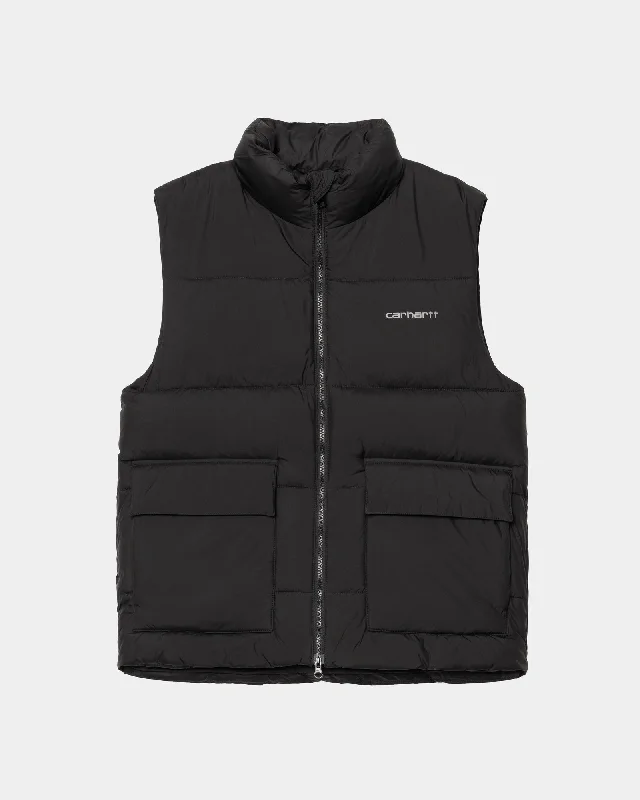 Springfield Vest | Black / Misty Grey