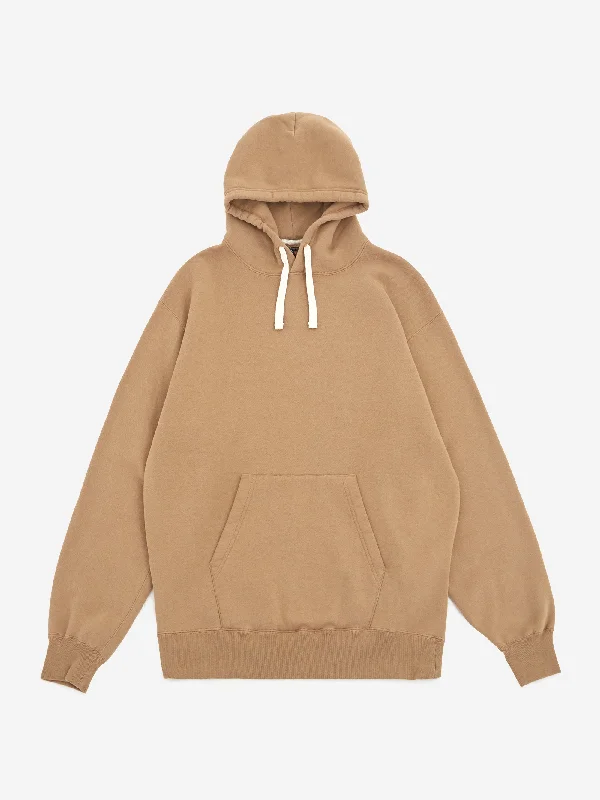 Beams Plus Pullover Hoodie Sweat - Khaki