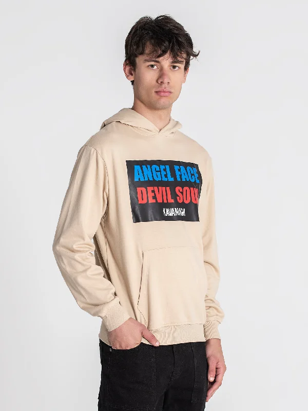 Flash sale alert! Shop fashion-forward clothing at discounted prices. Beige Doppelganger Hoodie Flash sale alert! Shop fashion-forward clothing at discounted prices. Beige Doppelganger Hoodie