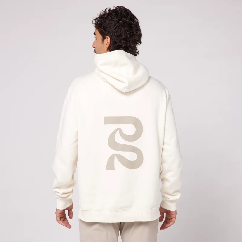 The Cotton Fleece Current Hoodie - Unisex, Cream