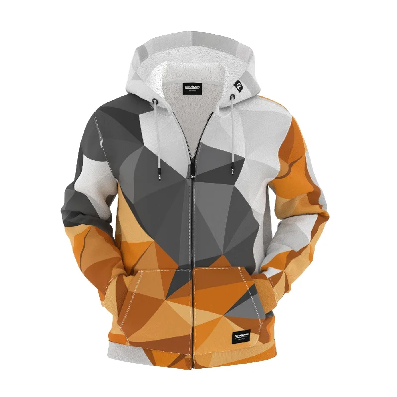 Daylight Cubes Zip Up Hoodie