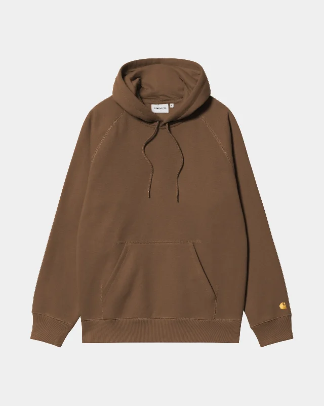 Hooded Chase Sweatshirt | Chocolate