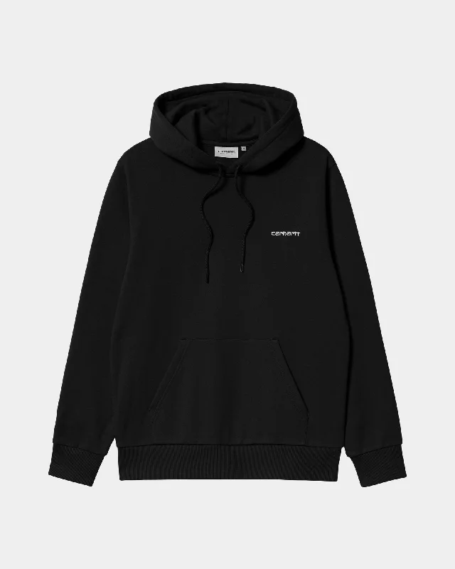Time to shop! Men’s clothing deals you can’t resist. Hooded Script Embroidery Sweatshirt | Black / White Time to shop! Men’s clothing deals you can’t resist. Hooded Script Embroidery Sweatshirt | Black / White