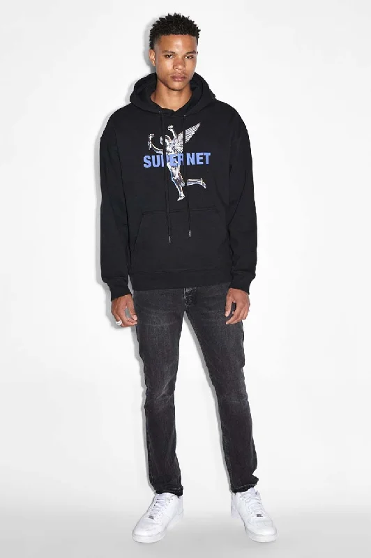 Limited-time offer!  Ksubi Rolls Biggie Hoodie - Jet Black