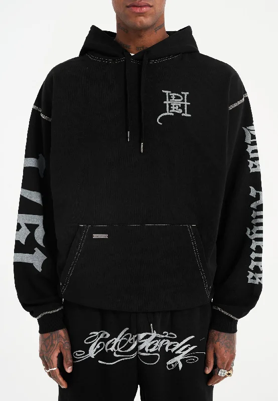 Shop affordable clothing – Limited-time only! Mens Gothic Skull Fight Pouch Hoodie - Black Shop affordable clothing – Limited-time only! Mens Gothic Skull Fight Pouch Hoodie - Black