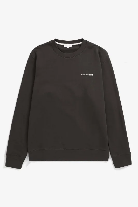 Norse Projects Arne Relaxed Sweat - Espresso