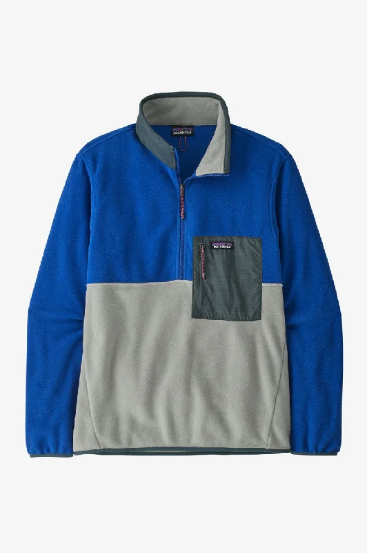 Patagonia Microdini 1/2 Zip PO - Sleet Green