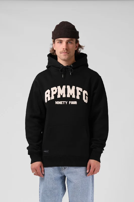 RPM Mens College Hood Black